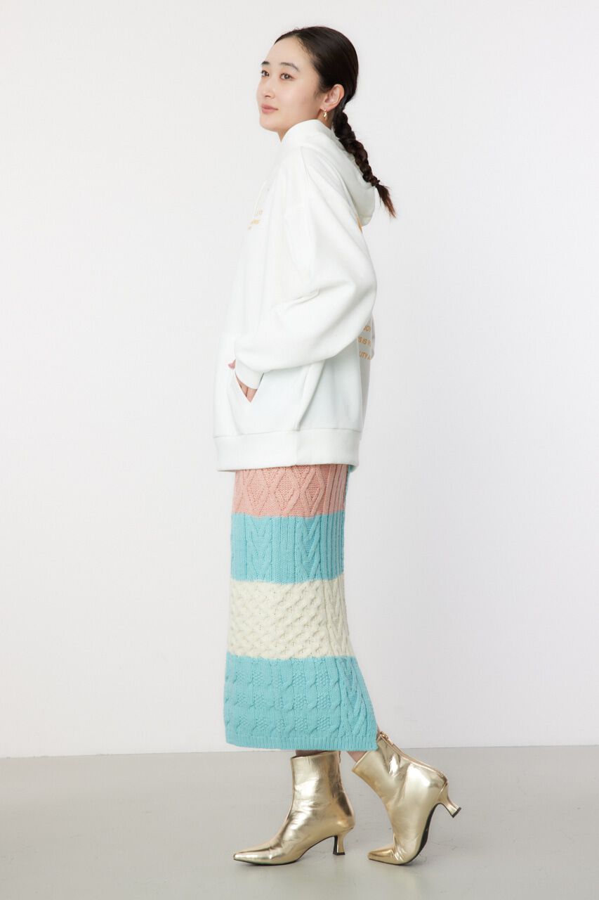 RODEO CROWNS「Custom ケーブルニット スカート」|その他|