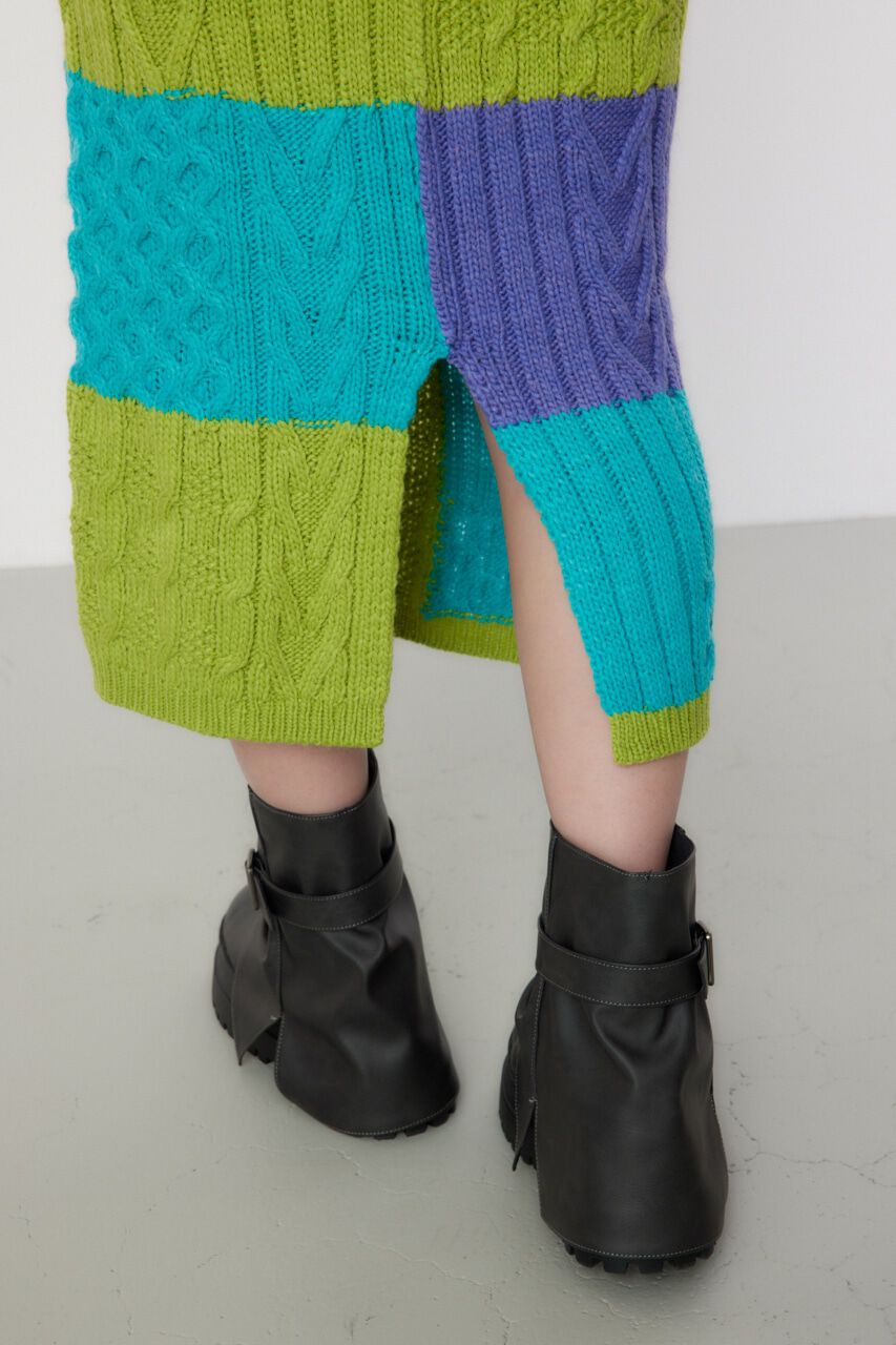 RODEO CROWNS「Custom ケーブルニット スカート」|その他|