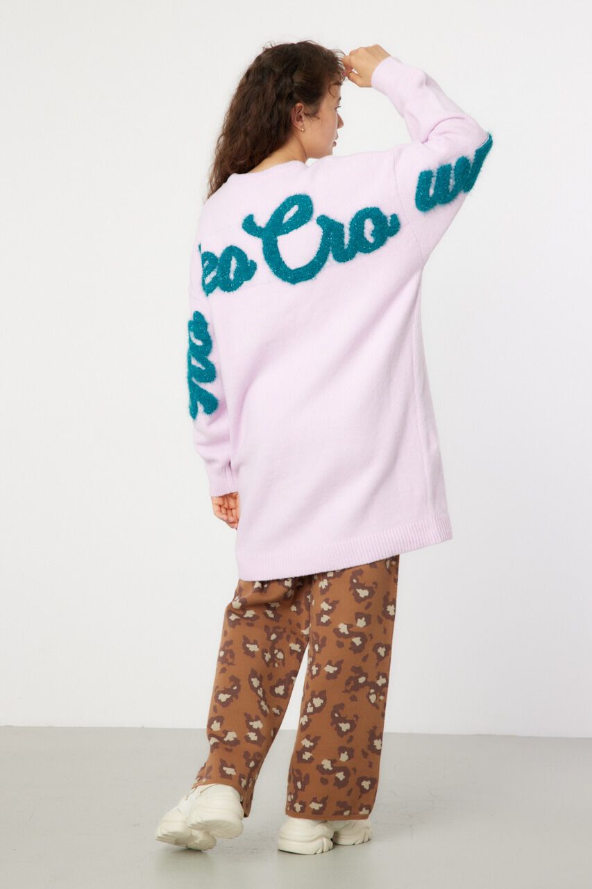 RODEO CROWNS「ラメシャギーロゴニットワンピース」|ワンピース|