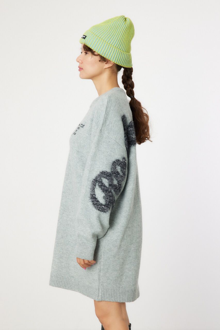 RODEO CROWNS「ラメシャギーロゴニットワンピース」|ワンピース|