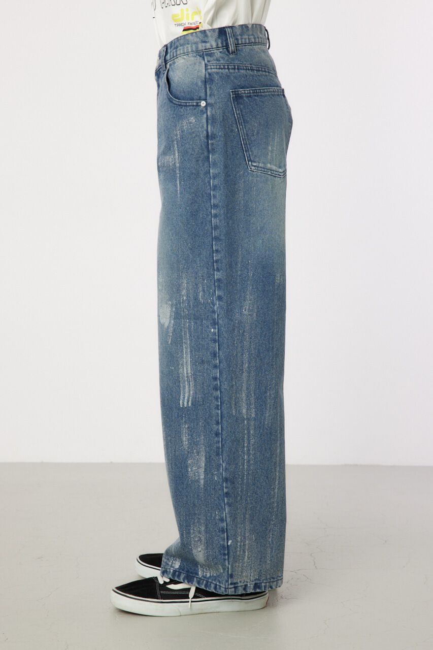 RODEO CROWNS「foiled デニムパンツ」|デニム|