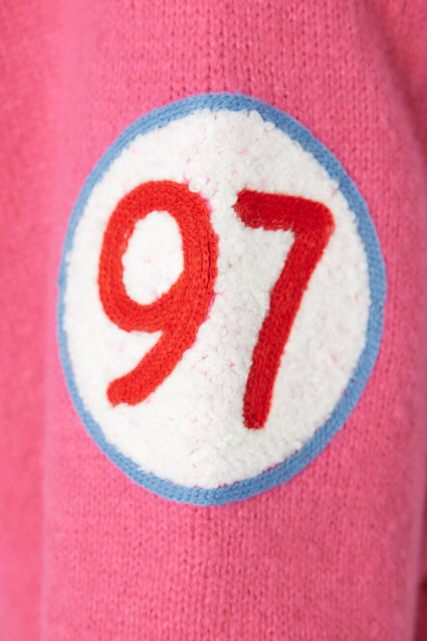 RODEO CROWNS「EMB MOTIFSケーブルカーディガン」|カーディガン|