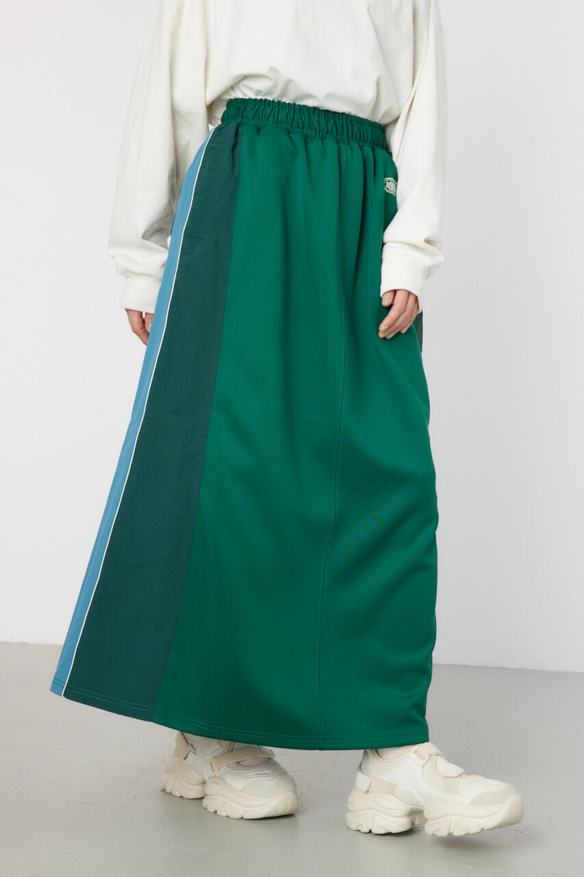 RODEO CROWNS「ナイロン&times;ジャージスカート」|スカート|