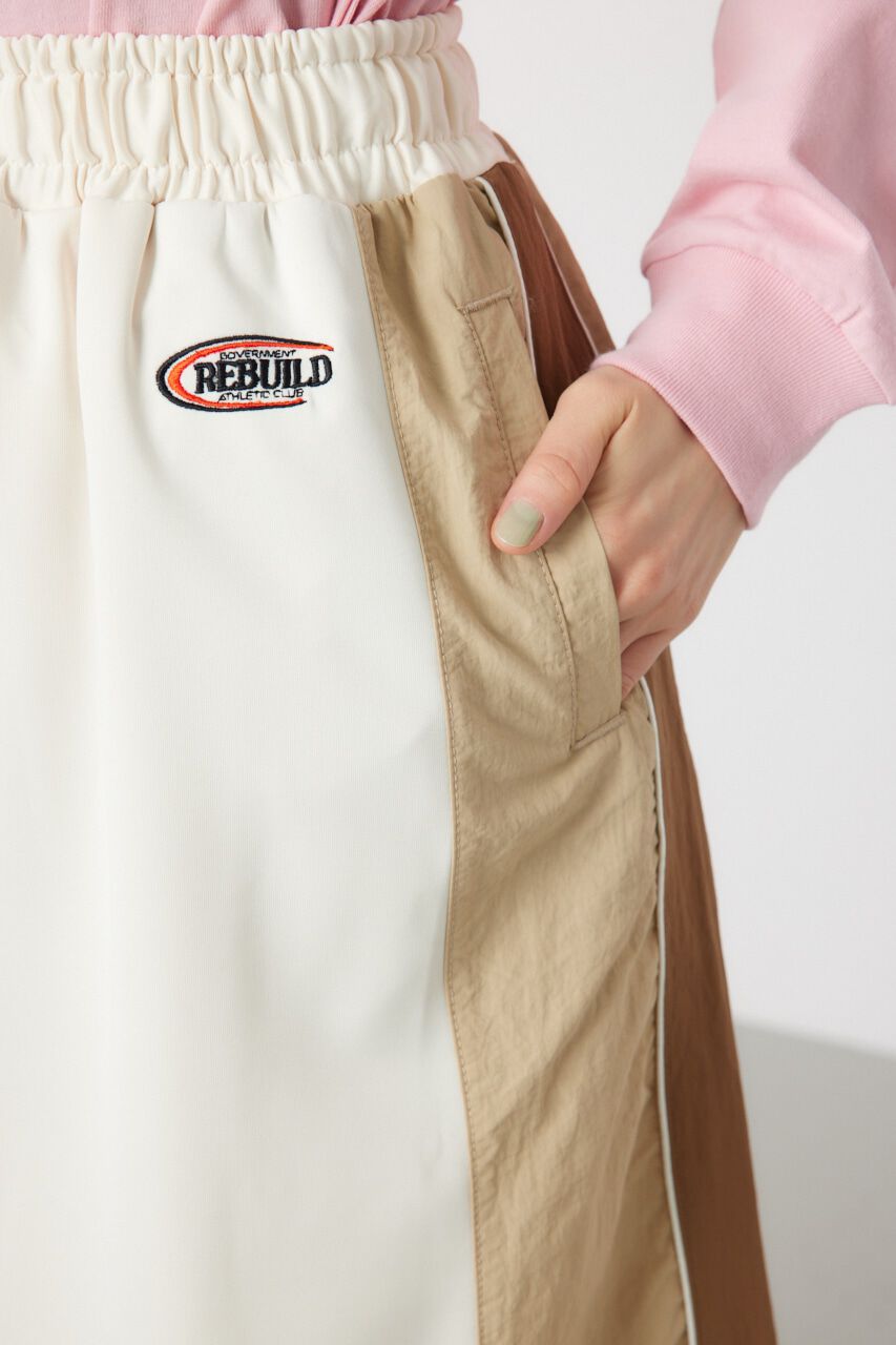 RODEO CROWNS「ナイロン&times;ジャージスカート」|スカート|