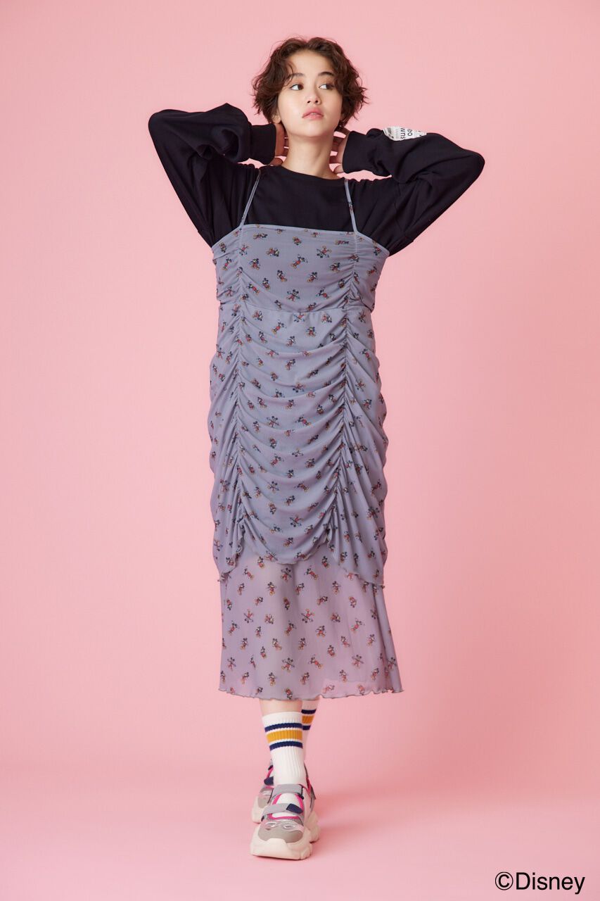 RODEO CROWNS「(ミッキー＆ミニー)シアーワンピース」|ワンピース|