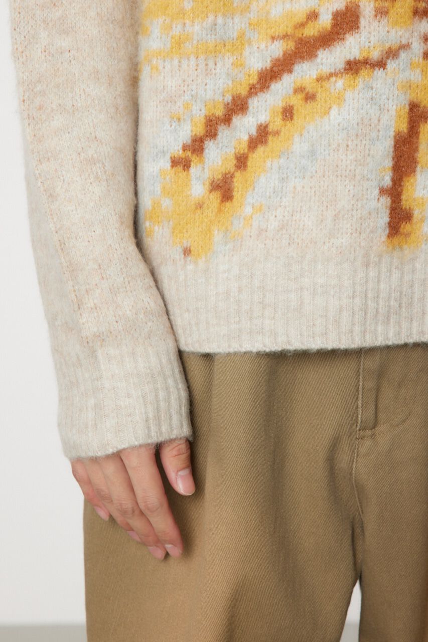 RODEO CROWNS「ビッグフラワーニット」|ニット・セーター|