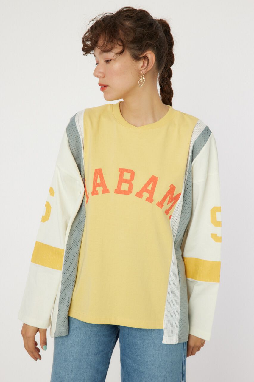 RODEO CROWNS「custom number トップス」|Tシャツ・カットソー|YEL