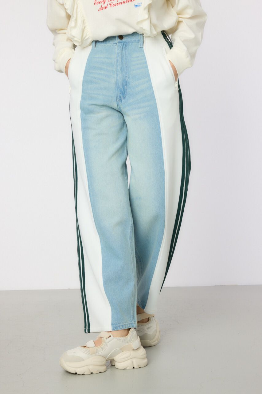 RODEO CROWNS「カスタムトラックデニムパンツ」|デニム|