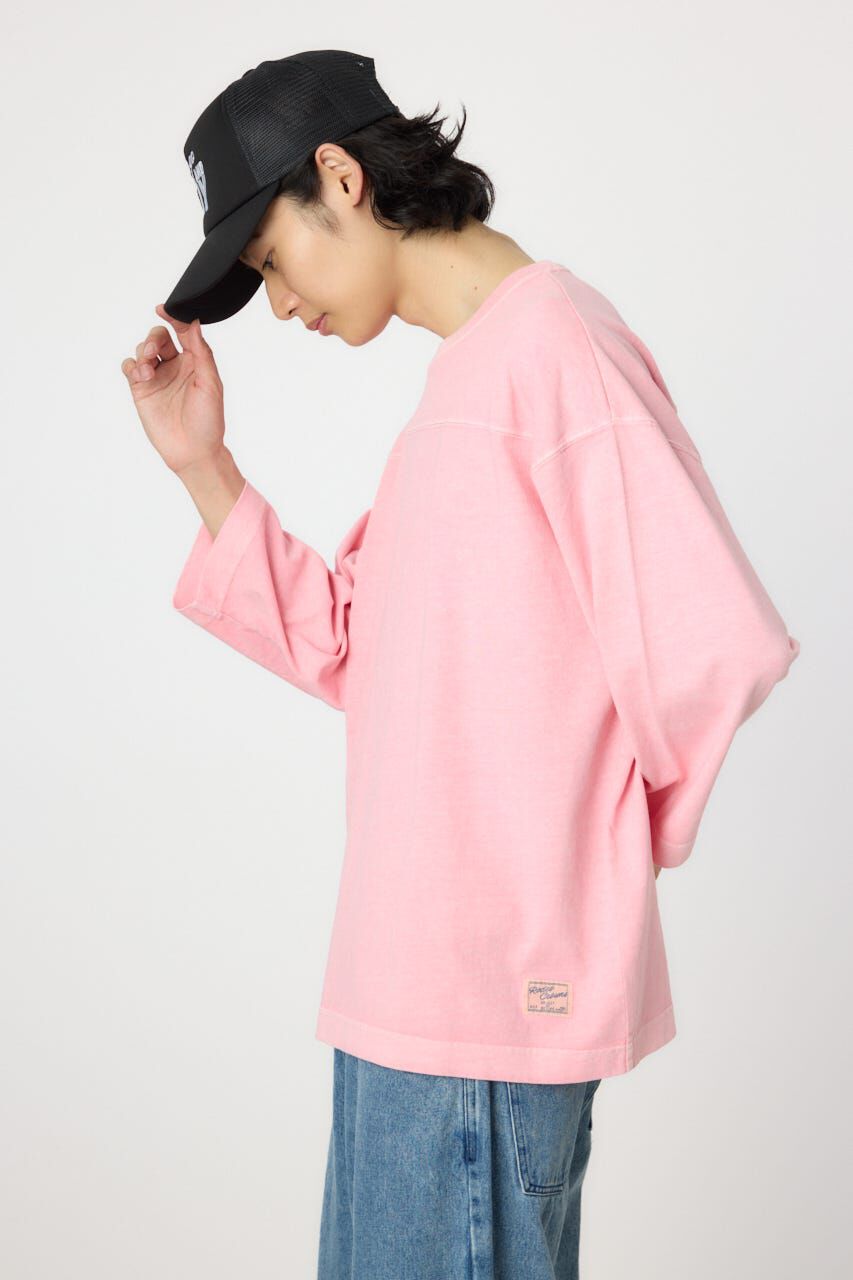 RODEO CROWNS「ピグメントフットボール7分袖Tシャツ」|Tシャツ・カットソー|