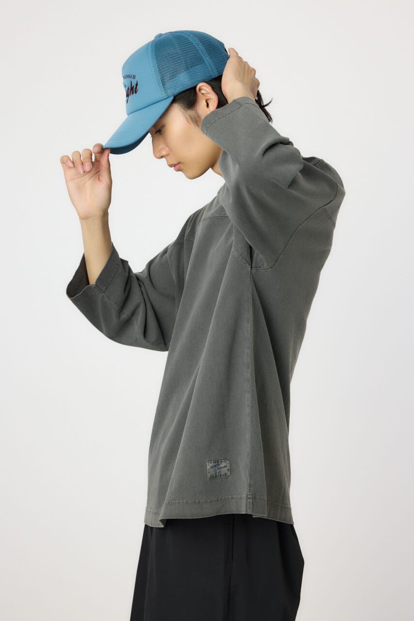 RODEO CROWNS「ピグメントフットボール7分袖Tシャツ」|Tシャツ・カットソー|