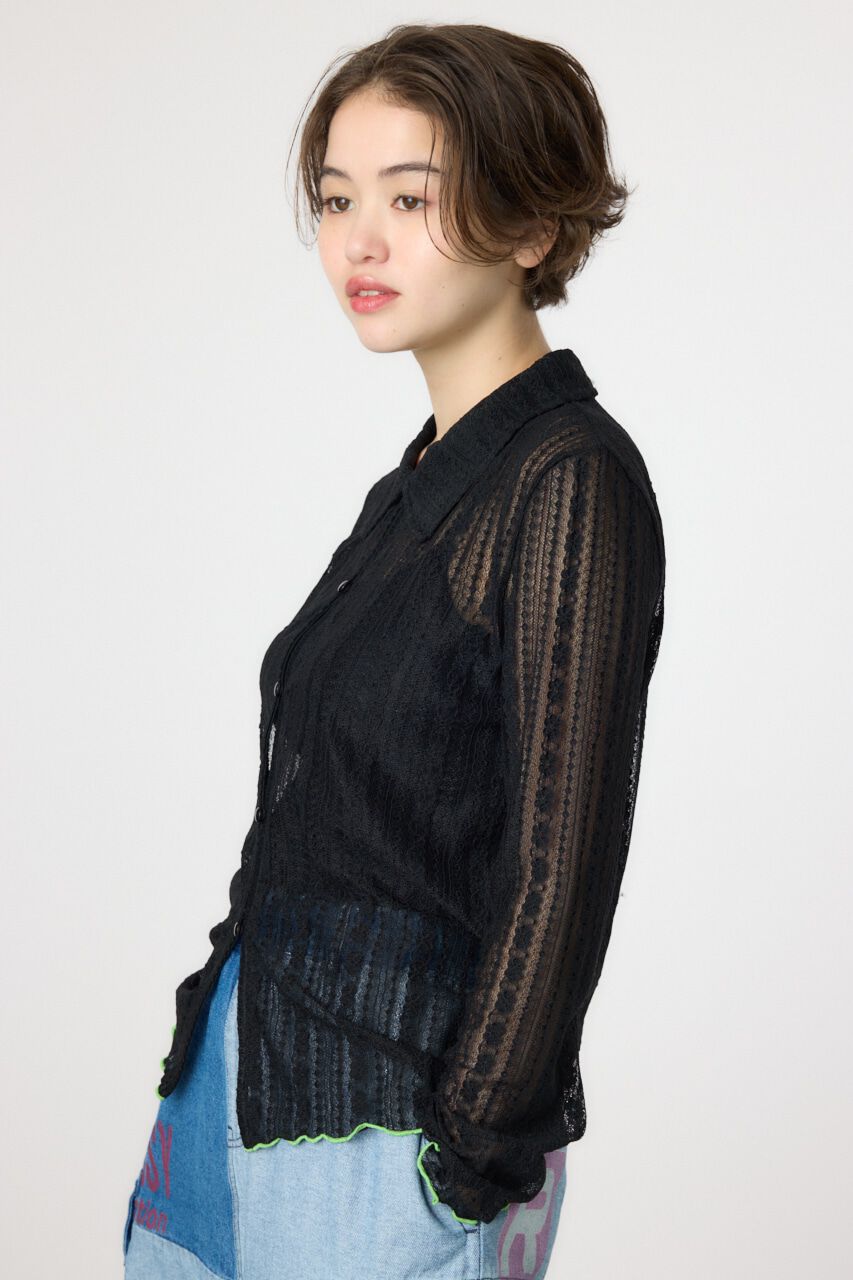 RODEO CROWNS「POINT COLOR シアーシャツ」|Tシャツ・カットソー|