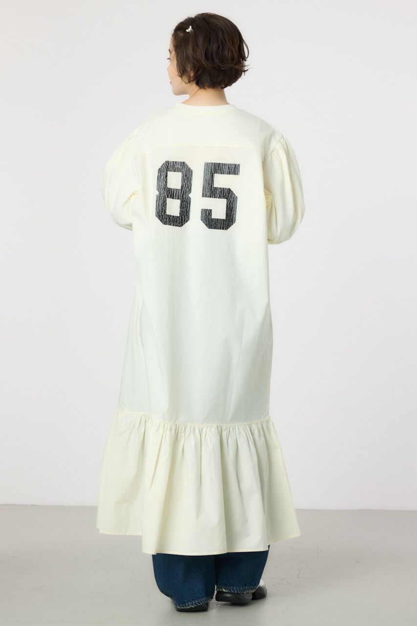 RODEO CROWNS「カレッジ 切替 パフスリーヴ ワンピース」|ワンピース|