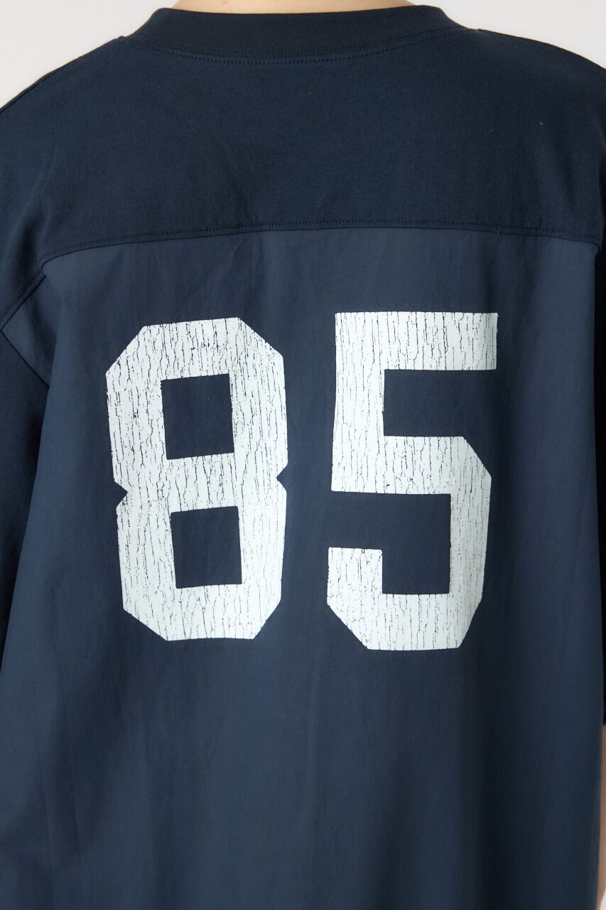 RODEO CROWNS「カレッジ 切替 パフスリーヴ ワンピース」|ワンピース|