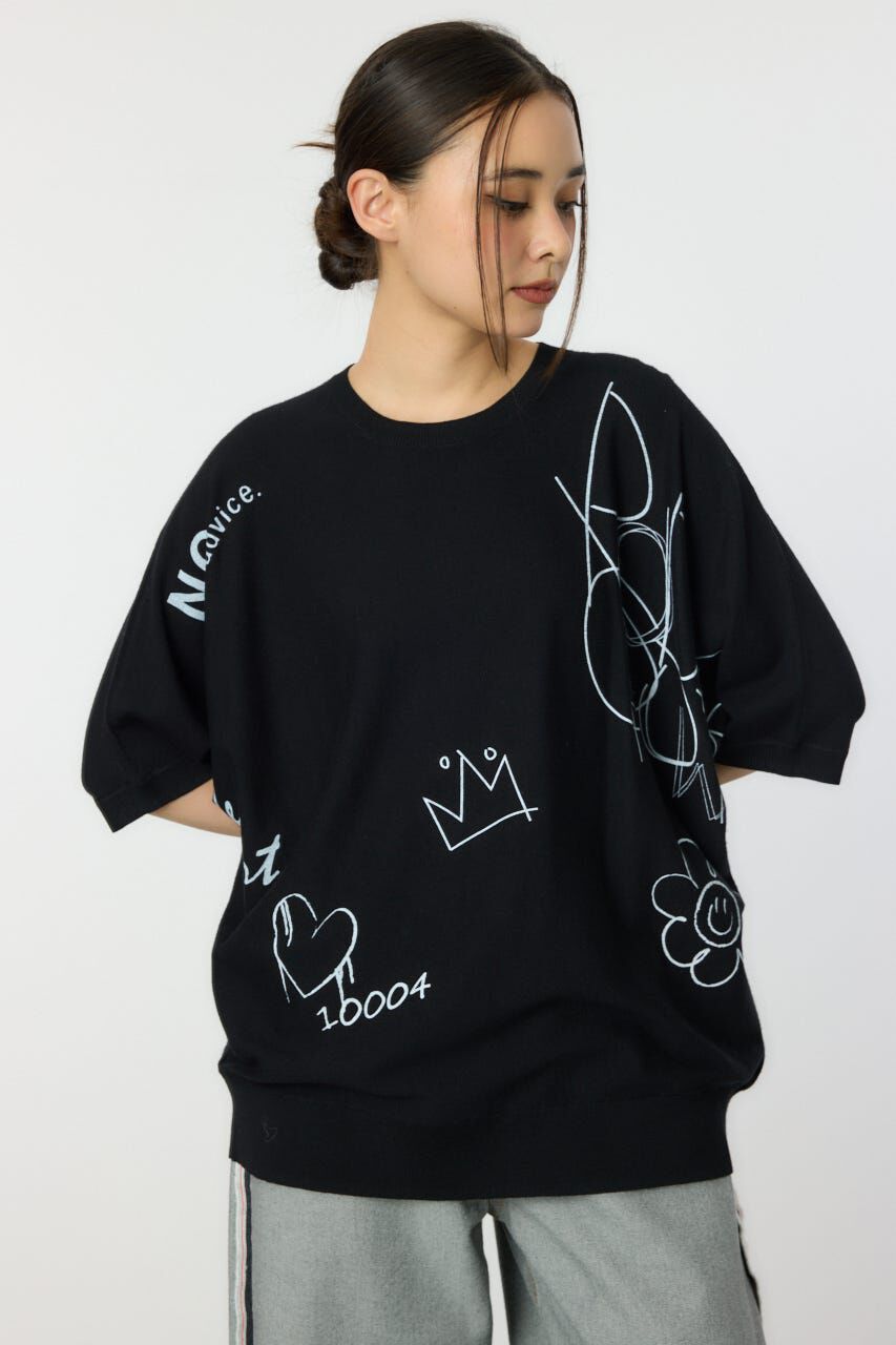 RODEO CROWNS「ラクガキドルマンニット」|ニット・セーター|