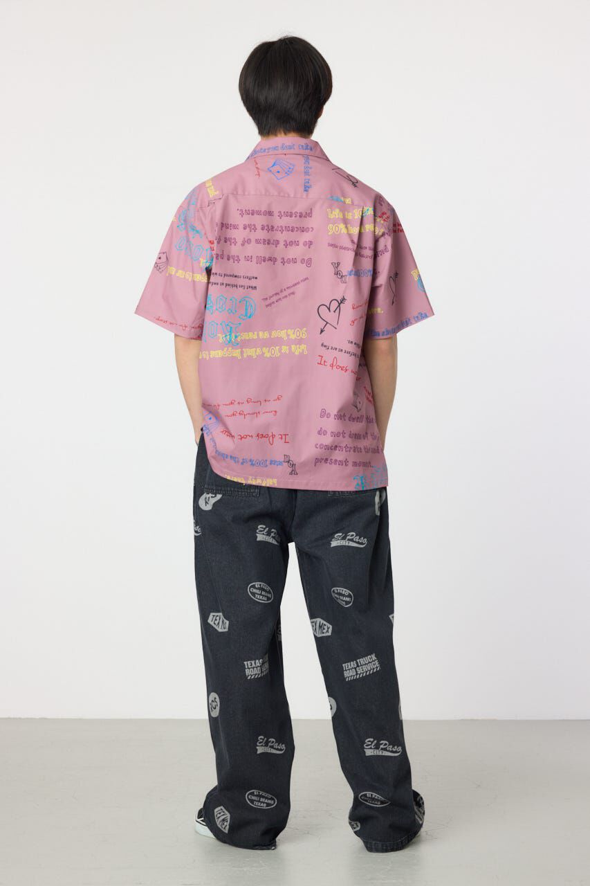 RODEO CROWNS「オールオーバーパターンシャツ」|シャツ・ブラウス|