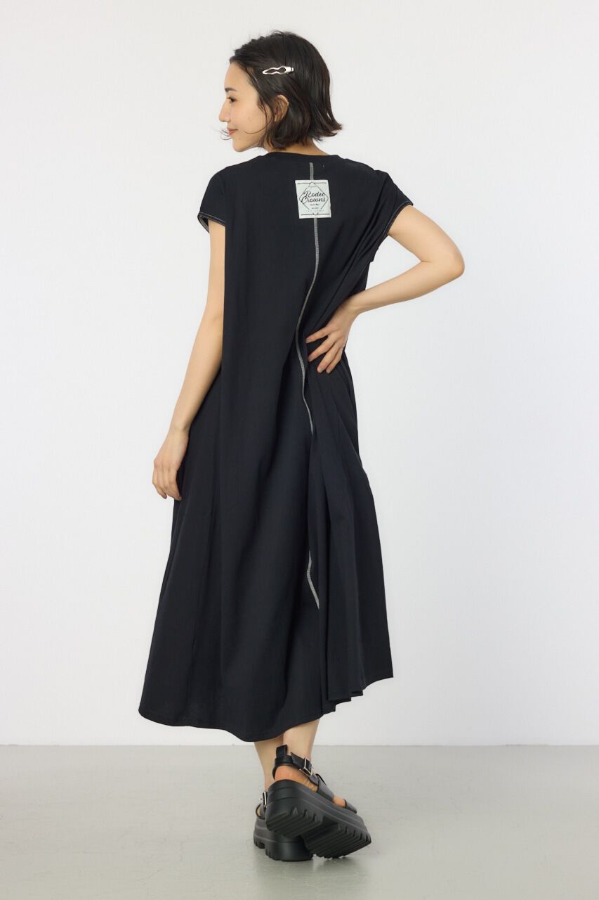 RODEO CROWNS「配色ステッチノースリーブワンピース」|ワンピース|