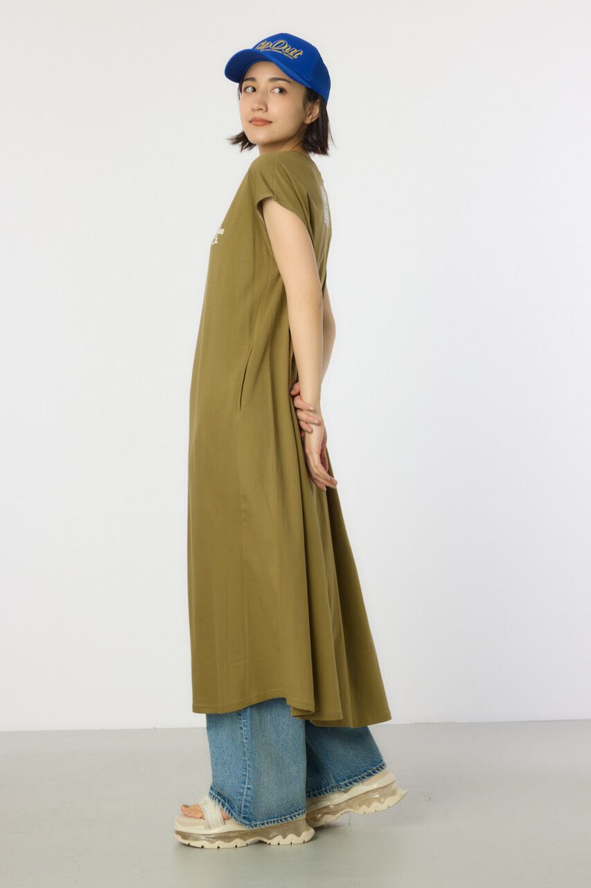 RODEO CROWNS「配色ステッチノースリーブワンピース」|ワンピース|