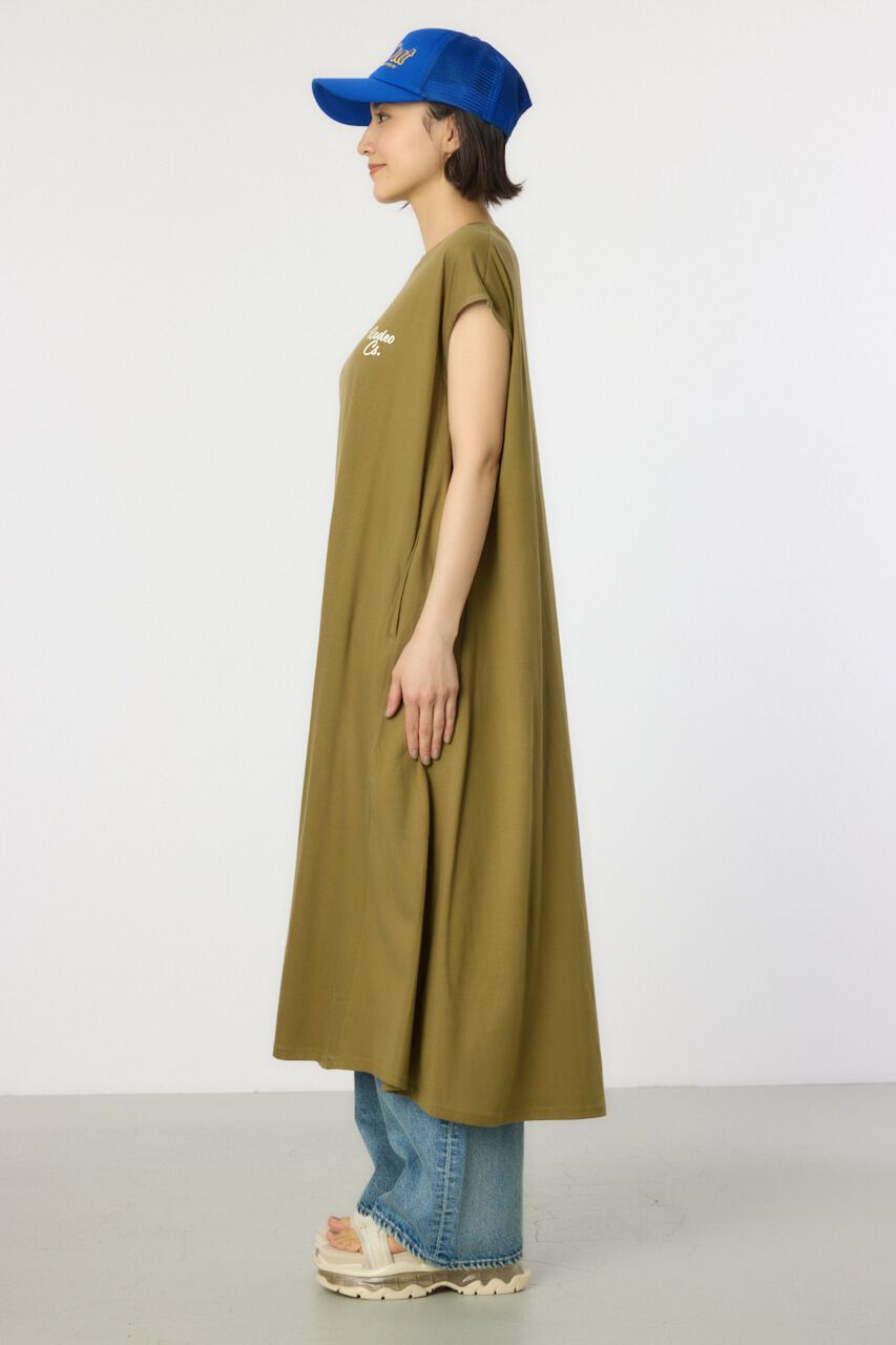 RODEO CROWNS「配色ステッチノースリーブワンピース」|ワンピース|