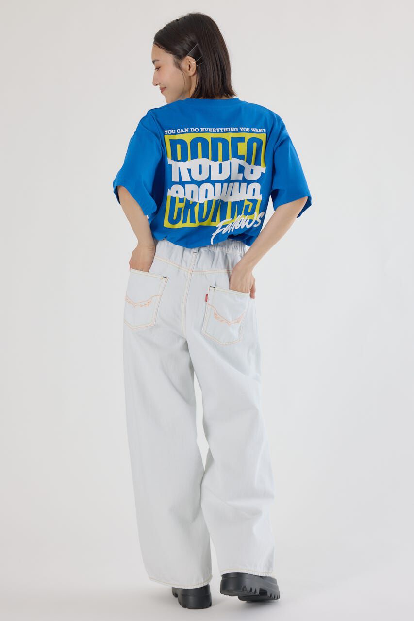 RODEO CROWNS「MASTER PROTECT RIP UPロゴTシャツ」|Tシャツ・カットソー|