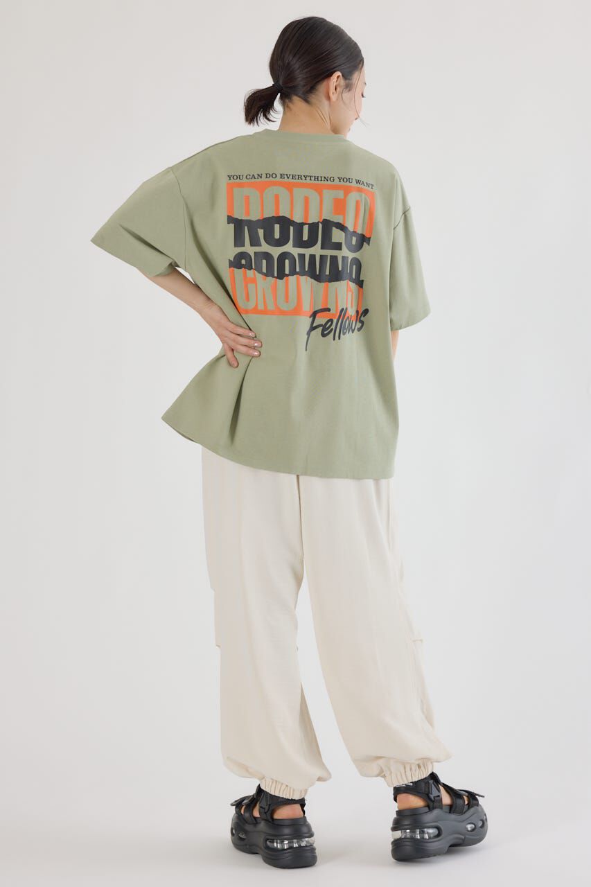 RODEO CROWNS「MASTER PROTECT RIP UPロゴTシャツ」|Tシャツ・カットソー|