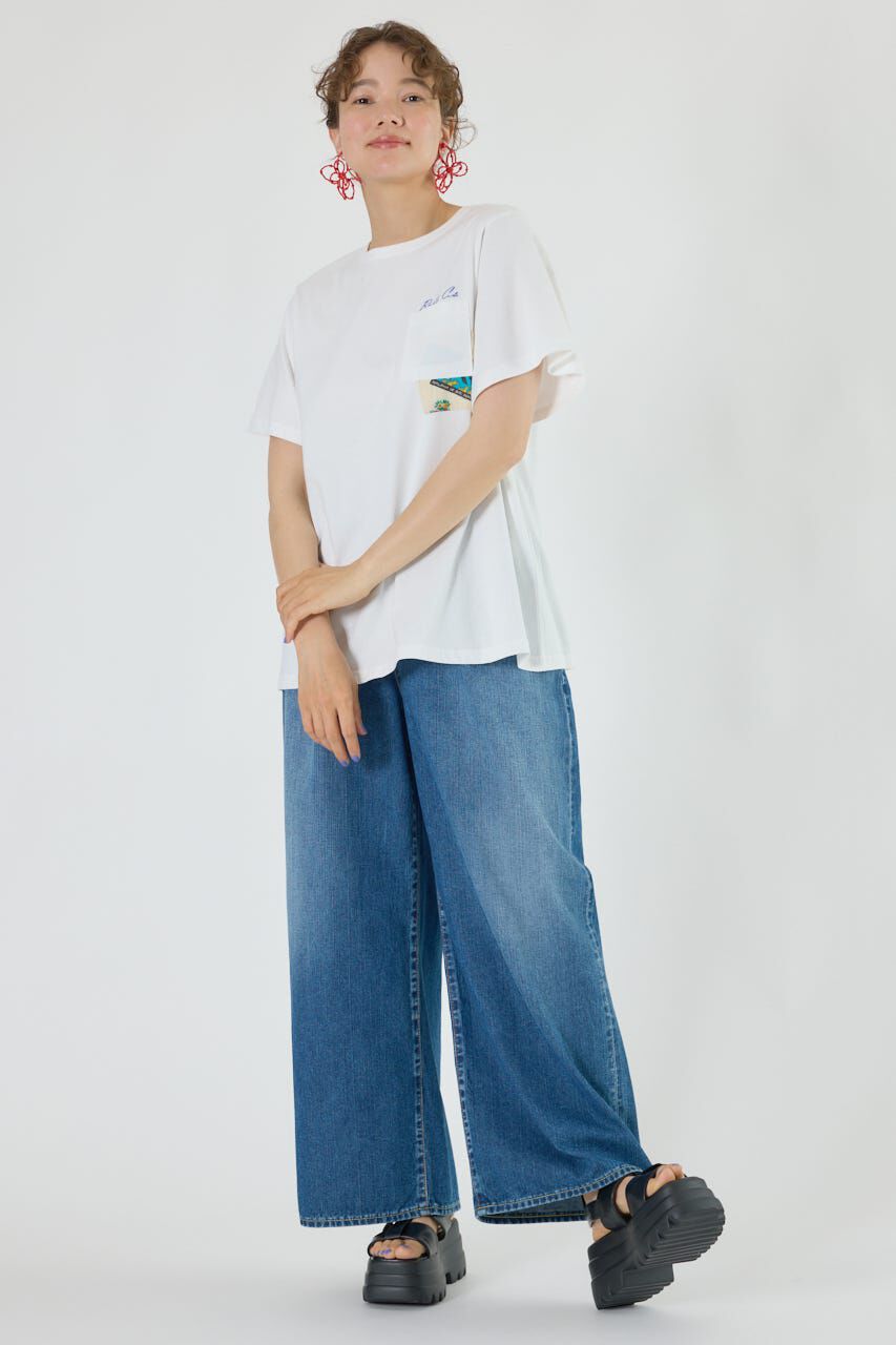 RODEO CROWNS「バックリボンアロハTシャツ」|Tシャツ・カットソー|