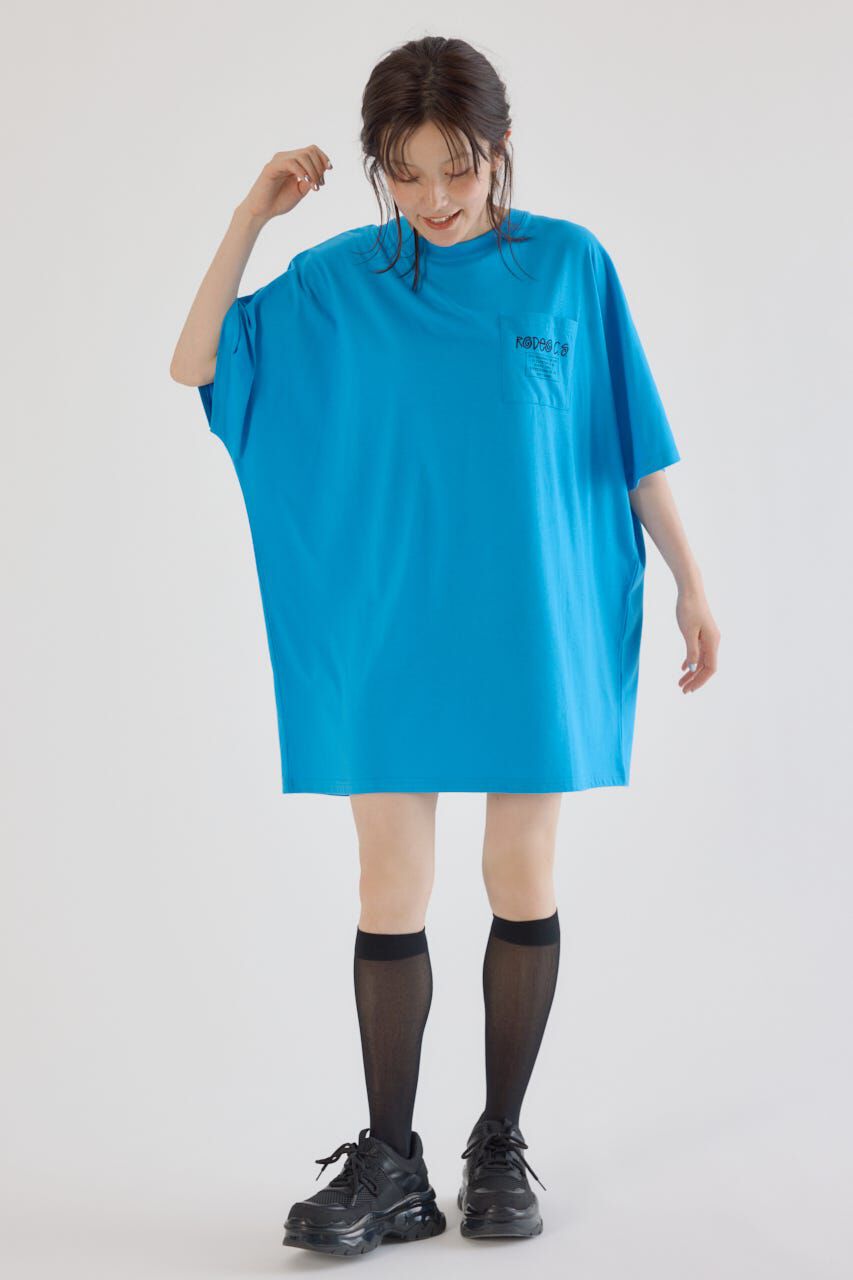 RODEO CROWNS「ストリートFace Logo Tワンピース」|ワンピース|