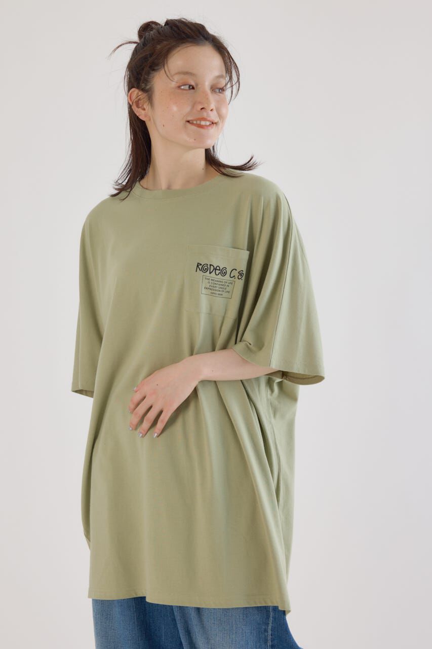 RODEO CROWNS「ストリートFace Logo Tワンピース」|ワンピース|