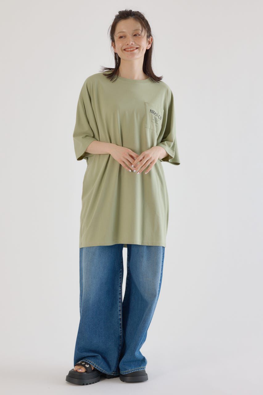 RODEO CROWNS「ストリートFace Logo Tワンピース」|ワンピース|