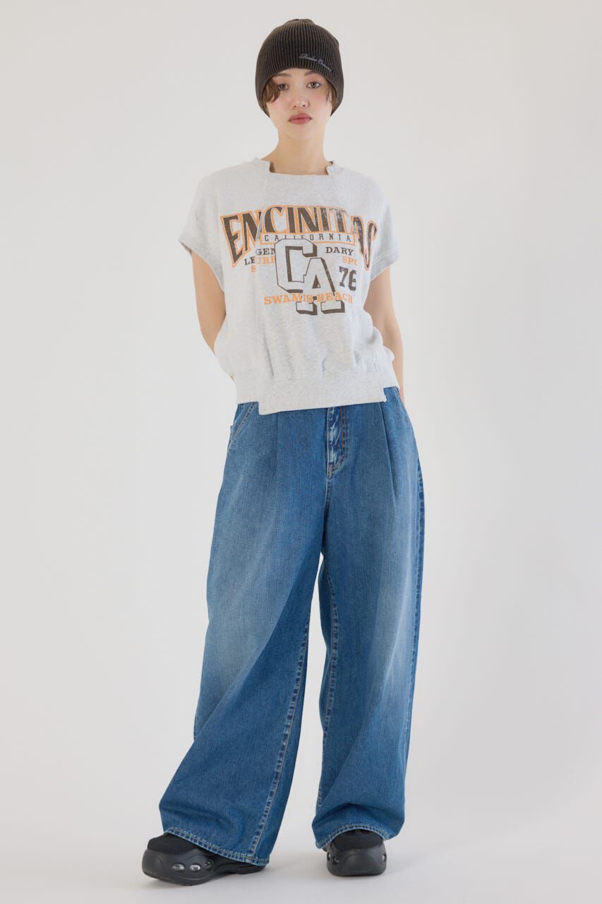 RODEO CROWNS「slide collegeスウェットトップス」|Tシャツ・カットソー|