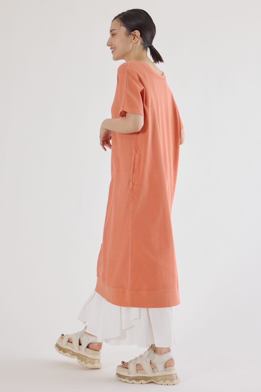 RODEO CROWNS「2way ワッフルコンビカットロングワンピース」|ワンピース|