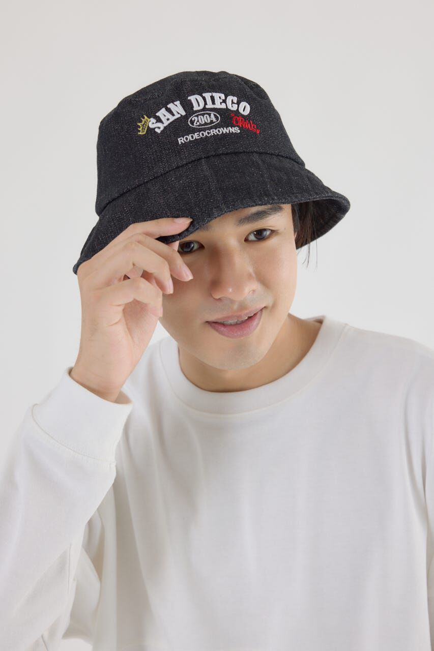 RODEO CROWNS「デニムロゴバケットハット」|その他|