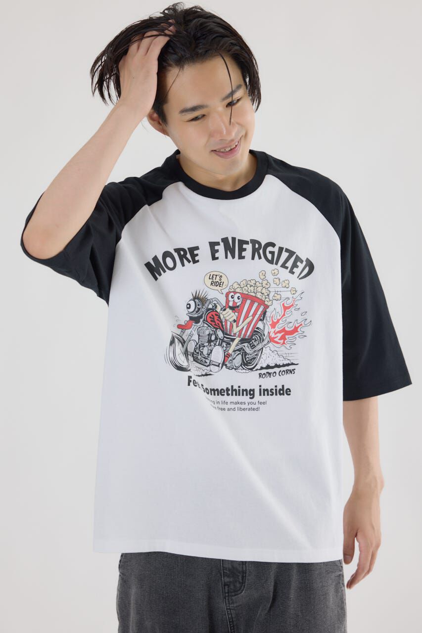 RODEO CROWNS「ロッドカスタム5分袖Tシャツ」|Tシャツ・カットソー|