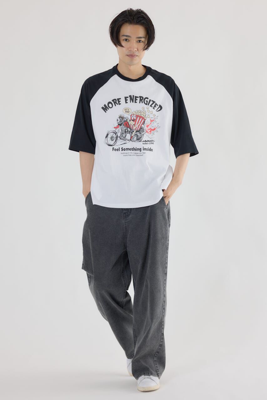 RODEO CROWNS「ロッドカスタム5分袖Tシャツ」|Tシャツ・カットソー|