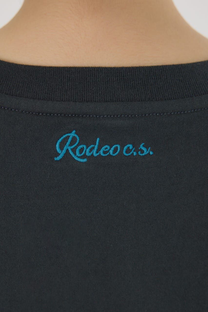 RODEO CROWNS「FLOWERクロシェドッキングTシャツ」|Tシャツ・カットソー|