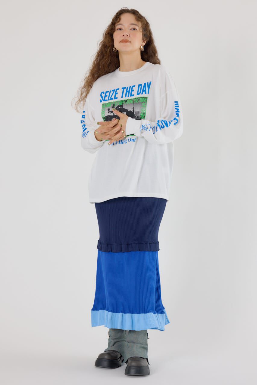 RODEO CROWNS「SEIZE THE DAY PHOTOロングTシャツ」|Tシャツ・カットソー|