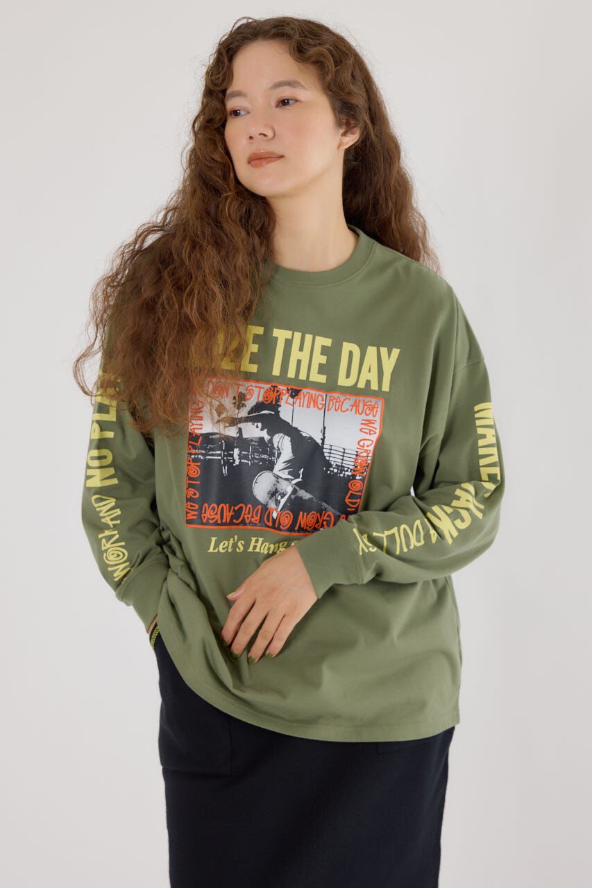 RODEO CROWNS「SEIZE THE DAY PHOTOロングTシャツ」|Tシャツ・カットソー|KHA