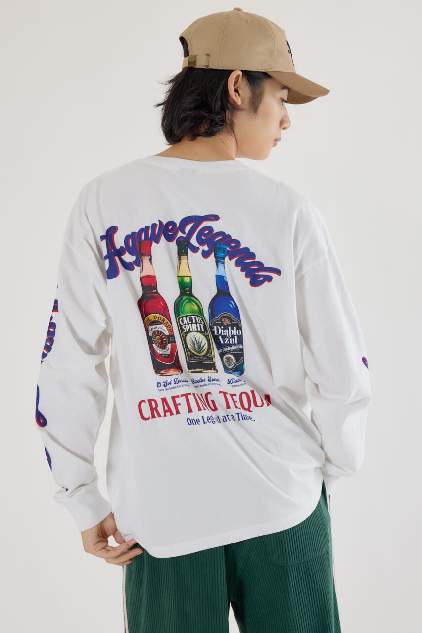 RODEO CROWNS「TEQUILA 長袖Tシャツ」|Tシャツ・カットソー|WHT