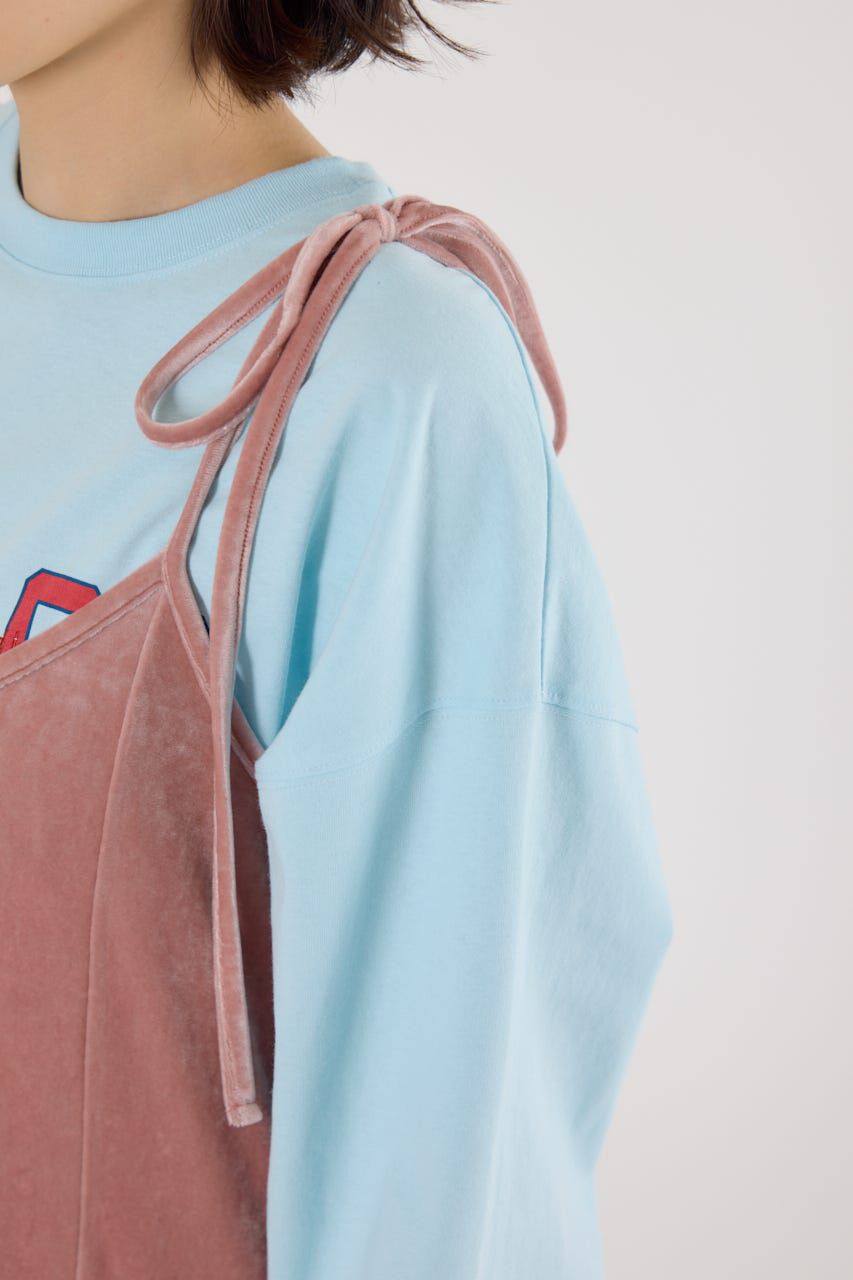 RODEO CROWNS「ベロアキャミワンピース」|ワンピース|