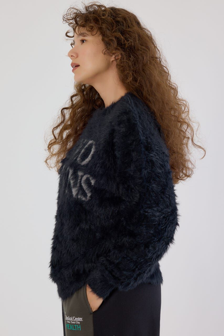 RODEO CROWNS「シャギーロゴニットトップス」|ニット・セーター|