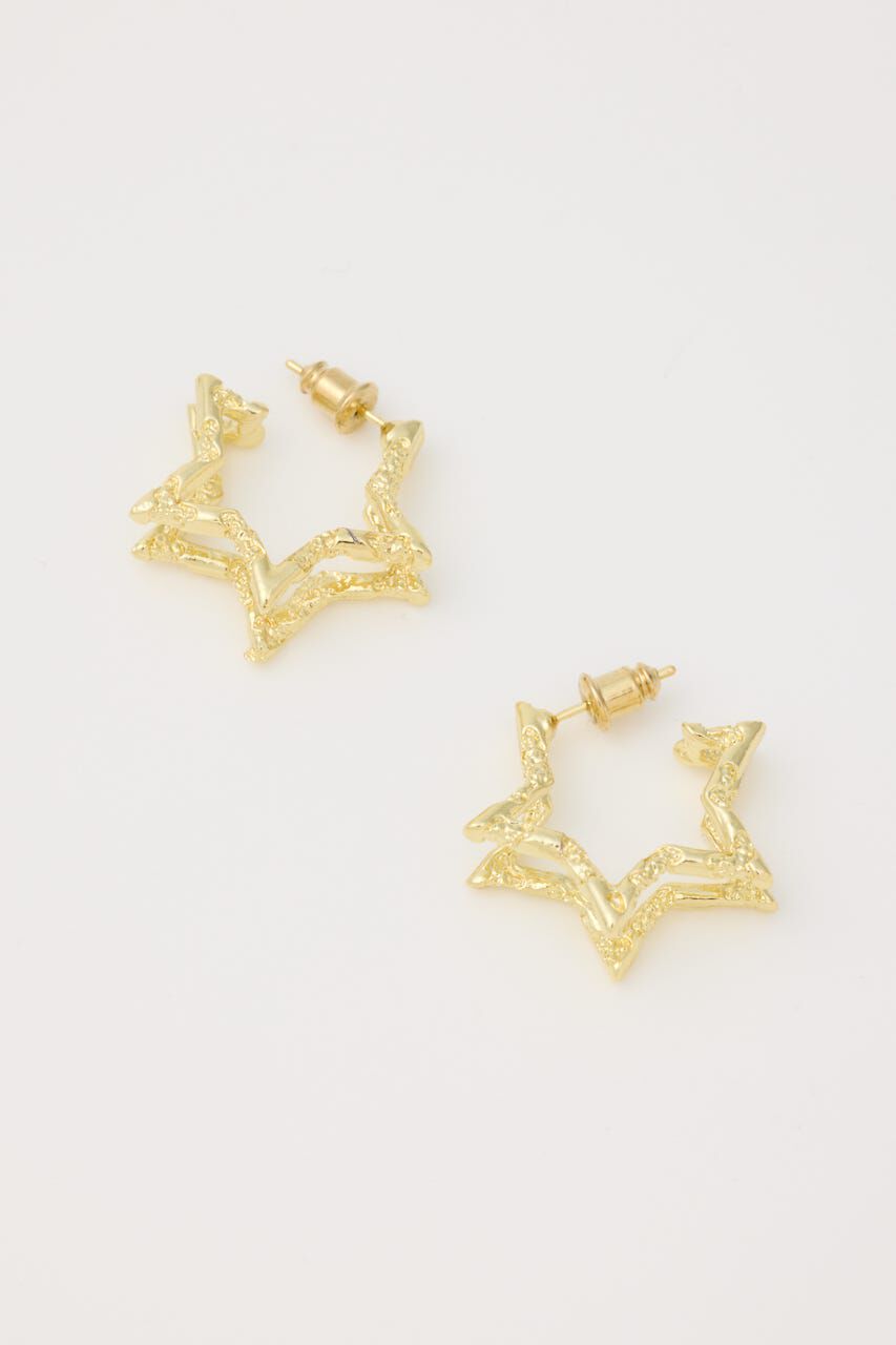 RODEO CROWNS「スターフープピアス」|ピアス|