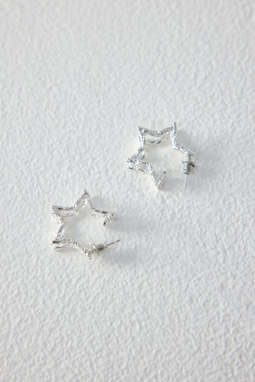 RODEO CROWNS「スターフープピアス」|ピアス|SLV