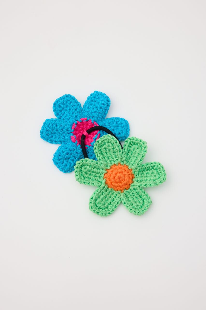 RODEO CROWNS「フラワーニットヘアゴム」|その他|