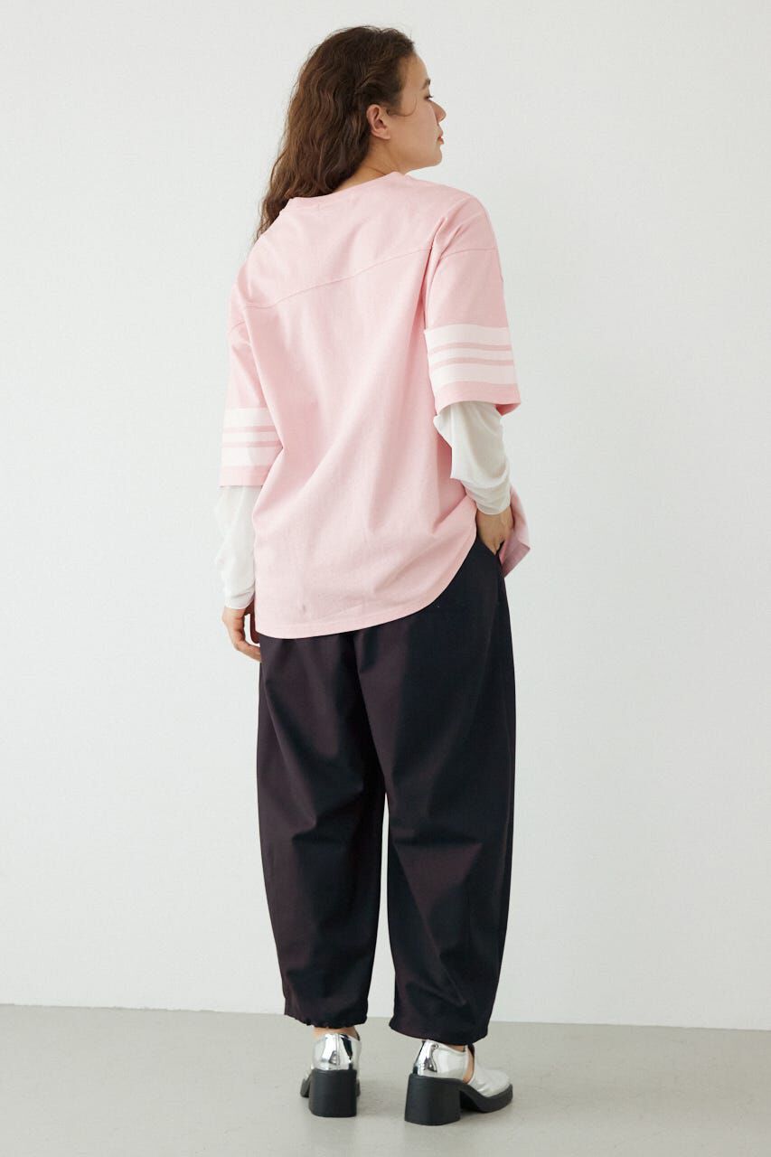 RODEO CROWNS「チュールレイヤードナンバートップス」|Tシャツ・カットソー|