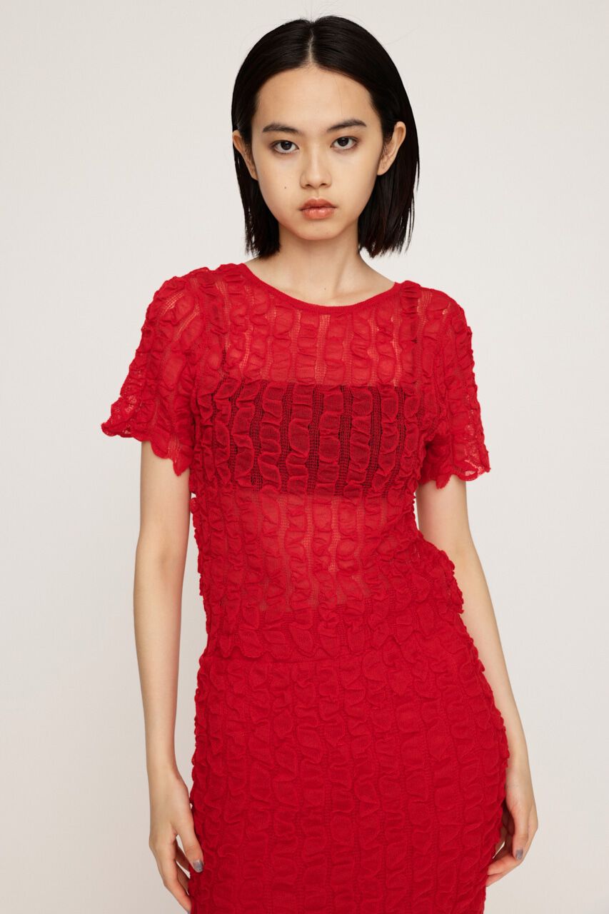 SLY「SHEER 2WAY トップス」|ニット・セーター|