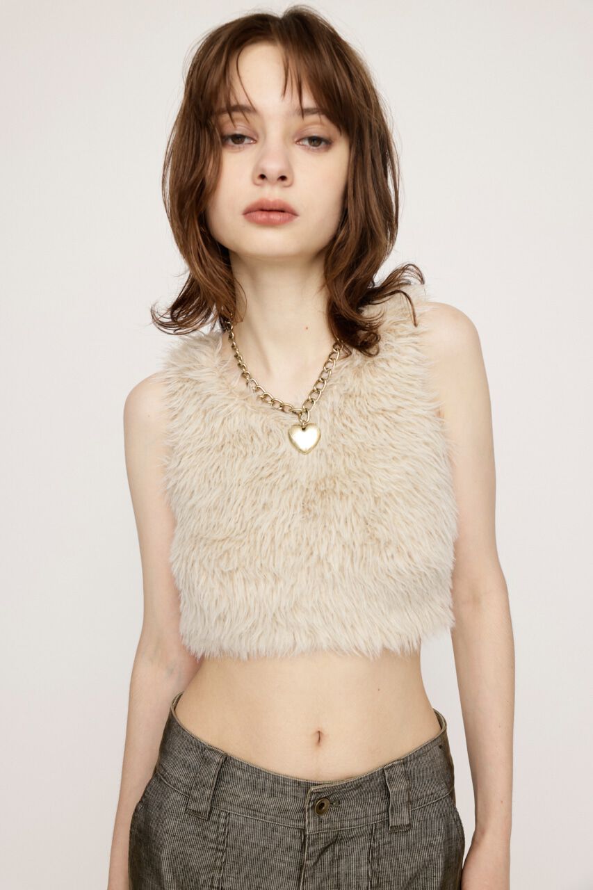 SLY「MIX SHAGGY TANK」|タンクトップ|