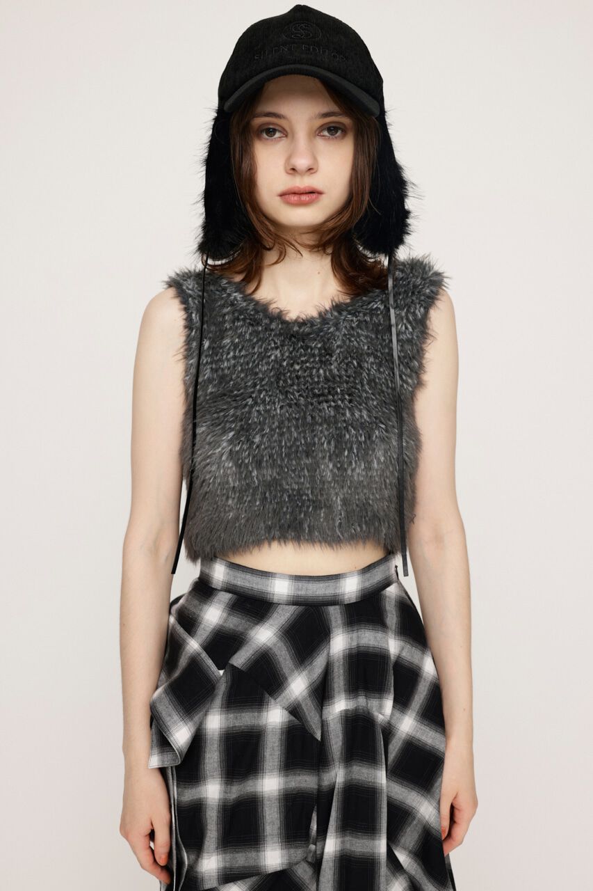 SLY「MIX SHAGGY TANK」|タンクトップ|