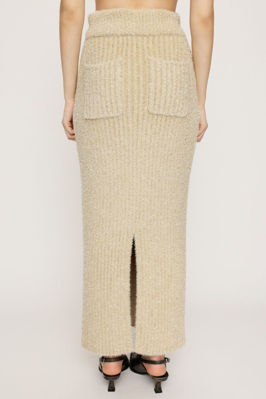 SLY「GLITTER KNIT ロングスカート」|スカート|