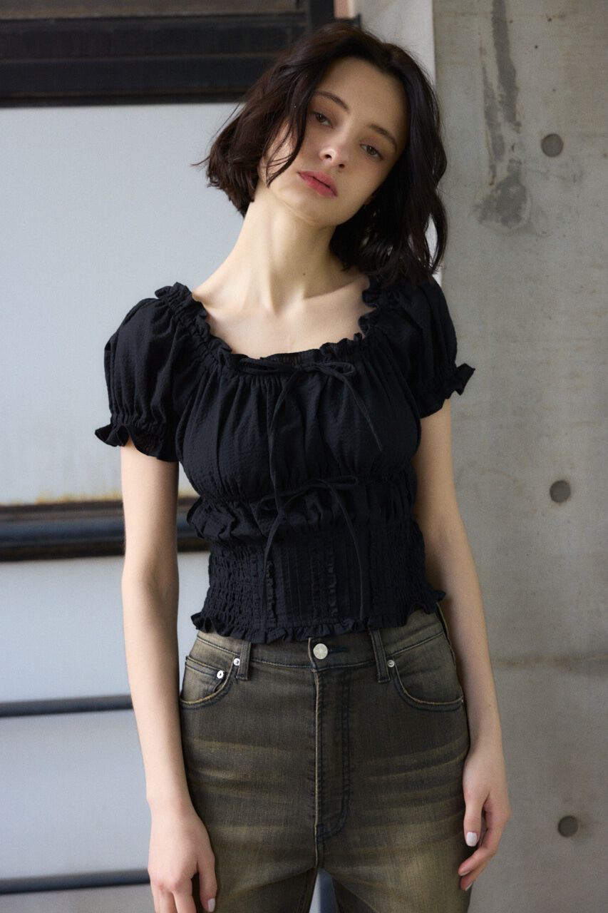 SLY「COTTON LACE トップス」|シャツ・ブラウス|
