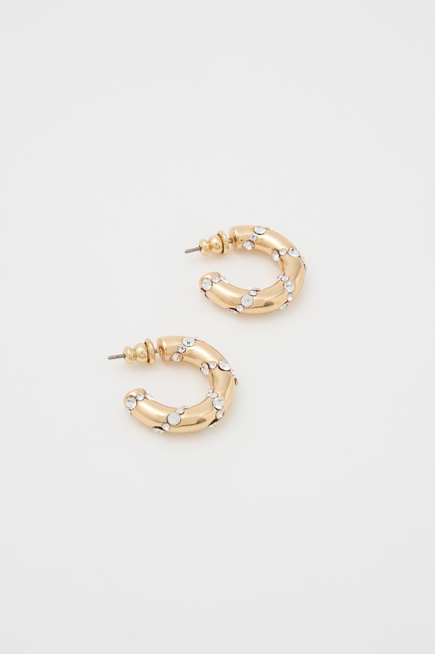 SLY「BIJOU HOOP ピアス」|ピアス|