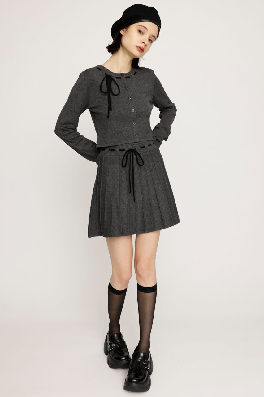 SLY「KNIT PLEATS SET UP」|ワンピース|